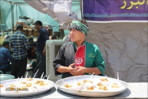 ۹۰ موکب استان البرز در عراق میزبان زائران اربعین حسینی+فیلم