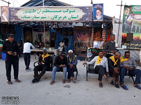 گزارش صداوسیما از خدمات متنوع مواکب هرمزگان+فیلم